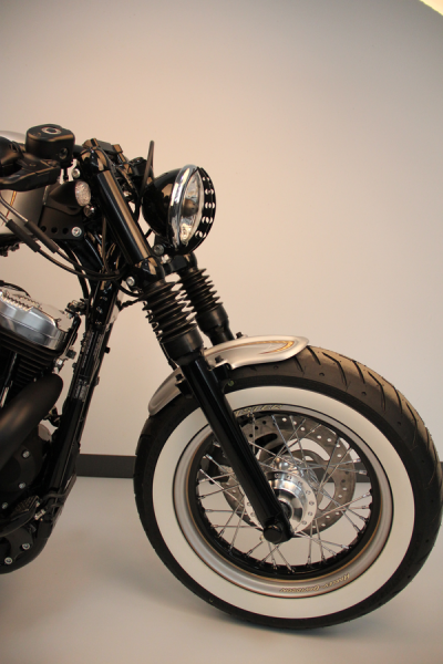 Front Fender Old School Black, 1, nordicamoto.ro