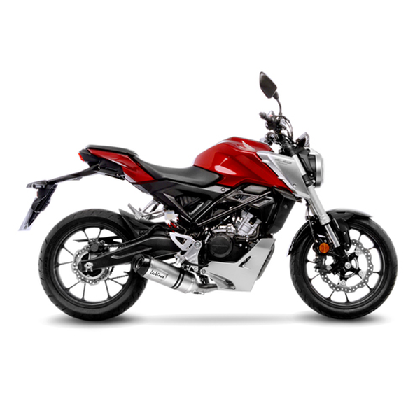 Lv One Evo Stainless Steel Full-system Exhaust Black, Matte, 4, nordicamoto.ro