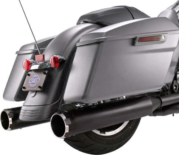Mk45 Slip-on Mufflers Black, 1, nordicamoto.ro