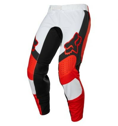 Pantaloni Fox Flexair Mirer Red/White-0