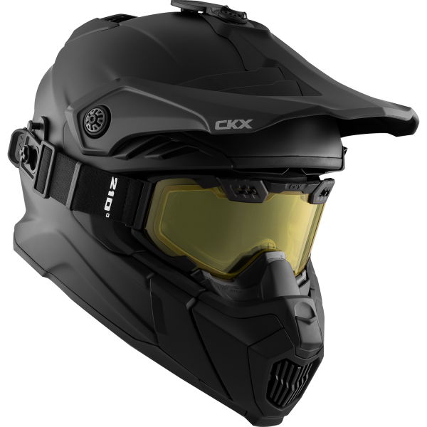 CKX Helmet + Goggles TITAN Airflow Matt black S, 1, nordicamoto.ro