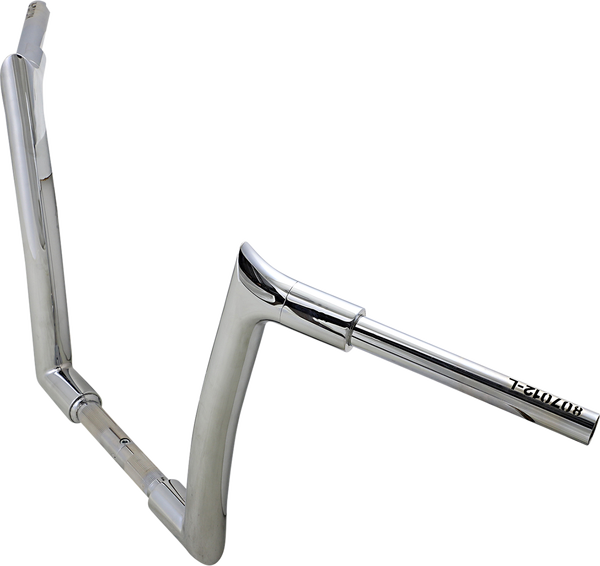 1-1/2(r) Ez Install Pointed Top Handlebar Silver, 1, nordicamoto.ro