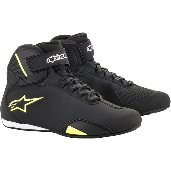 Ghete Alpinestars Sektor Negru/Galben-3