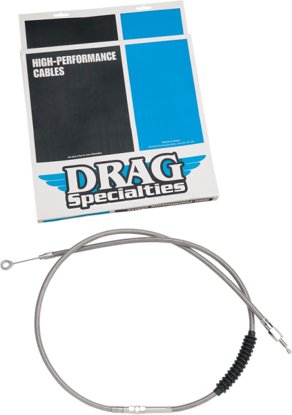 High-efficiency Braided Stainless Steel Clutch Cable Silver Standard, 2, nordicamoto.ro