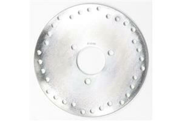 Round D-series Fixed Offroad Brake Rotor Silver, Stainless Steel, Zinc, 1, nordicamoto.ro