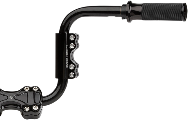 Modular Adjustable Handlebar Clamp For 1(r) And 1-1/4(r) Handlebars Black, 1, nordicamoto.ro
