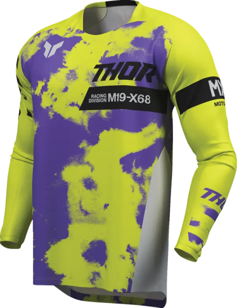 Launchmode Bleach Jersey Yellow, Gray -5