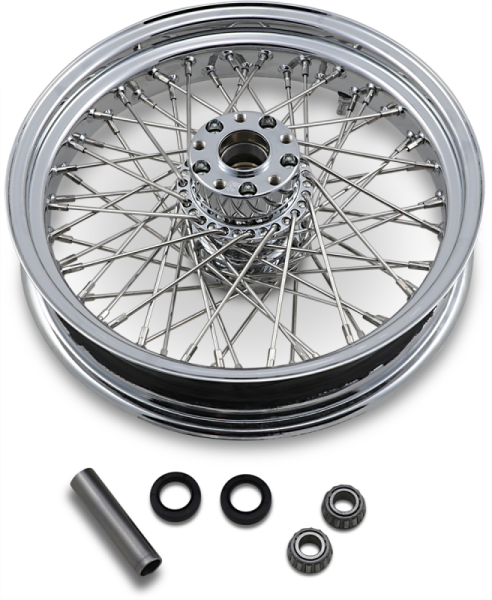 Rear Wheel 16x3.5 60-spoke Chrome Silver, 1, nordicamoto.ro