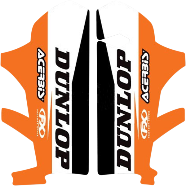 Lower Fork Guard Graphics Black, Orange, White, 2, nordicamoto.ro