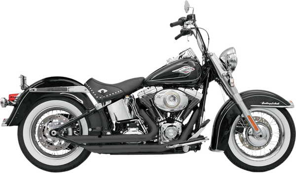 Fireflight Series Exhaust System Black, 1, nordicamoto.ro