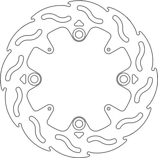 Flame Series Rotor Rear, 1, nordicamoto.ro