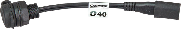 Weatherproof Sae Thin Panel Mount Socket O-40 Black, 3, nordicamoto.ro