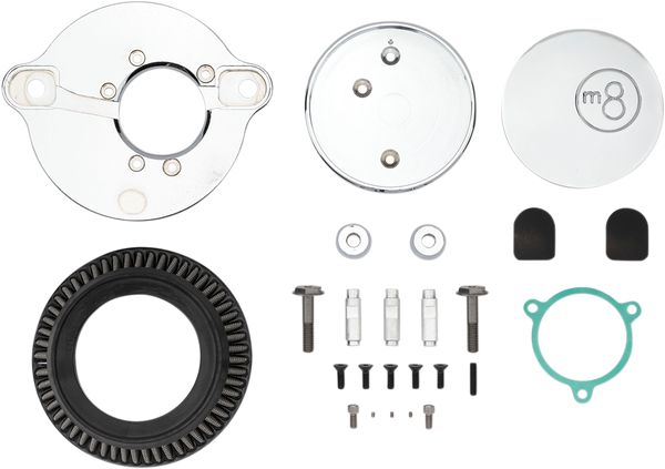 Air Cleaner Kit Silver, 3, nordicamoto.ro