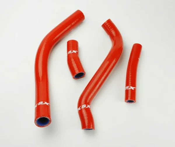 Set de furtunuri pentru radiator, roșu, 1, nordicamoto.ro