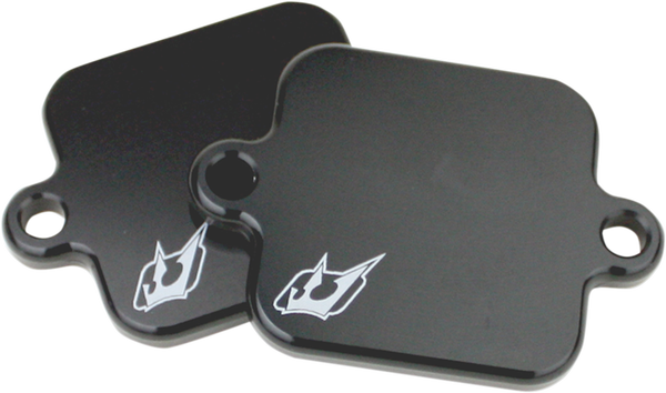 Engine Block Off Plates Black, 1, nordicamoto.ro