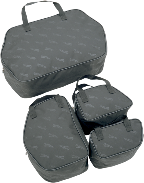 Saddlebag Packing Cube Liner Set Black, 2, nordicamoto.ro