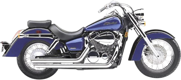Streetrod Slashdown Exhaust System Chrome, 1, nordicamoto.ro