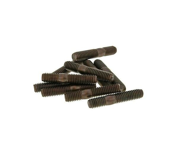 Exhaust Stud Bolts Black, 1, nordicamoto.ro
