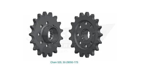 Sport Sprocket Front 525 Natural, 1, nordicamoto.ro