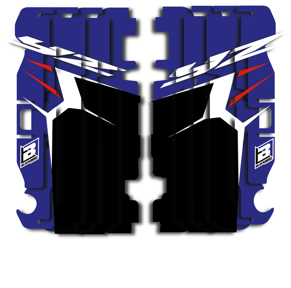 Rad Louver Decals Black, Purple, White, 1, nordicamoto.ro