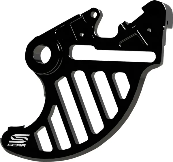 Brake Rotor Guard Anodized, Black-0