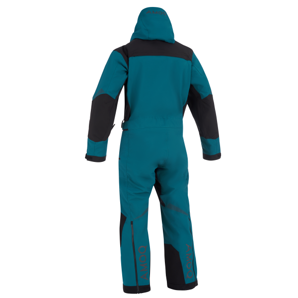 AMOQ Rocket V3 Monosuit Petrol/Black/Orange XS-1
