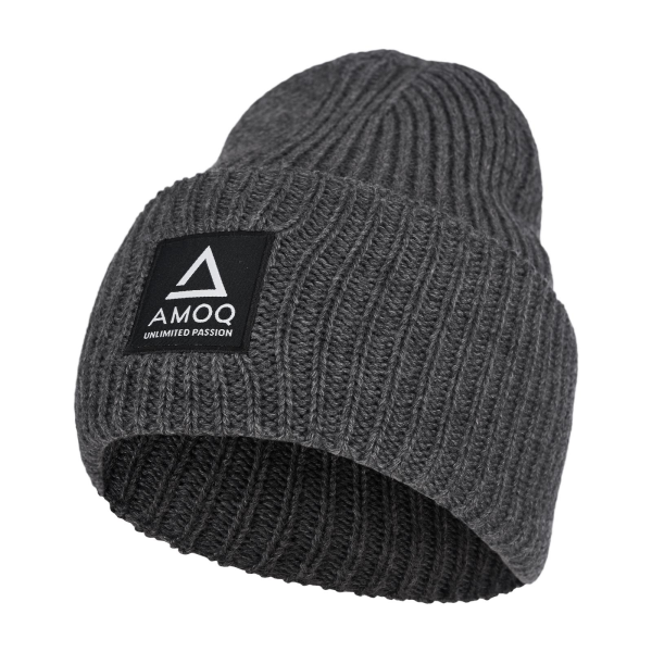 AMOQ Astra Merino Wool Beanie Grey