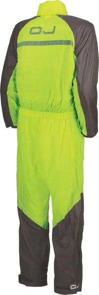 Costum de ploaie OJ Compact Black/Fluorescent Yellow-0