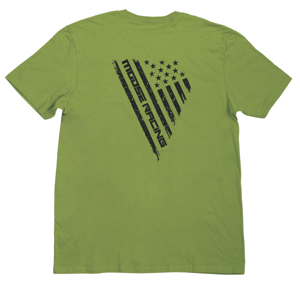 Tricou MOOSE RACING Salute Green-0