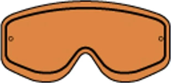 Ochelari de protecție pentru curse, cu lentile duble, portocalii, 1, nordicamoto.ro