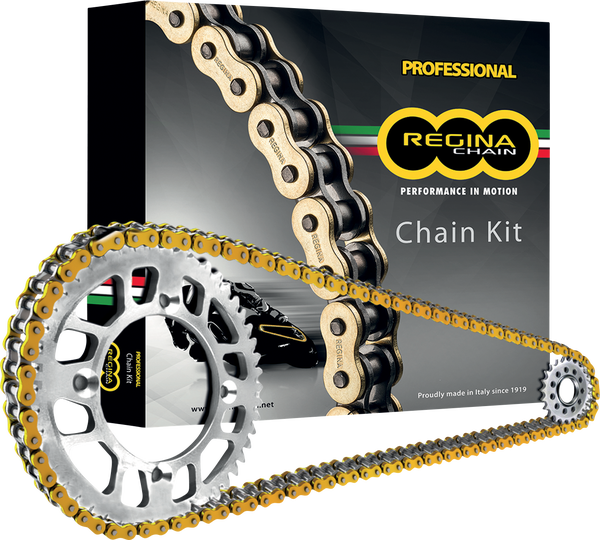 530 Zrp2 Chain And Sprocket Kit Black, Gold