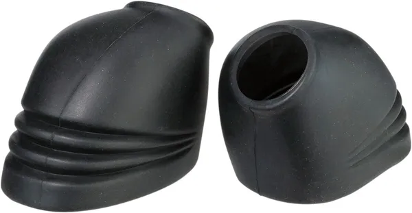 MOOSE RACING Footpeg Protectors Black -0