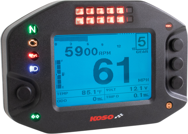 Rs-2 Multi-function Meter Black, 1, nordicamoto.ro