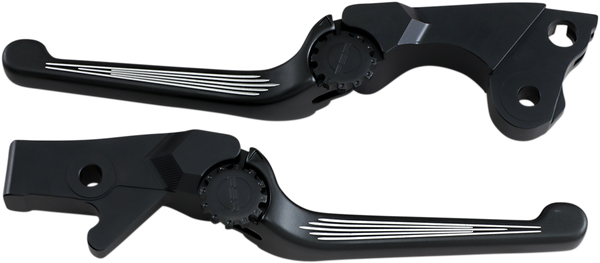 Anthem Adjustable Lever Set Black, 3, nordicamoto.ro