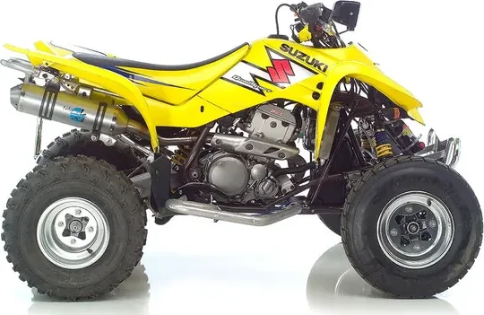 Tobă de eșapament LeoVince LV-X Slip-On pentru Kawasaki KFX 700 / Suzuki Twin Peaks 700, 5, nordicamoto.ro