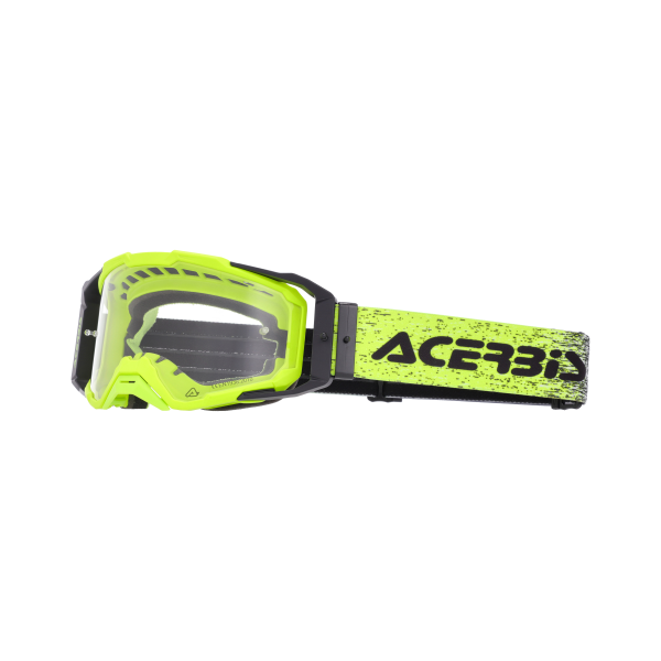 Ochelari Acerbis Vitrion Lentila Clara Galben Fluo, 4, nordicamoto.ro