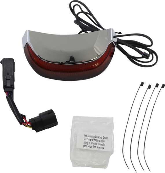 Crown Taillight With Lightstrike Technology Black, 1, nordicamoto.ro