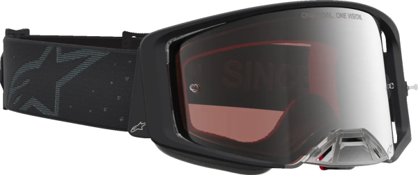 Ochelari Alpinestars Supertech Cloak Negru/Lentila Colorata, 3, nordicamoto.ro