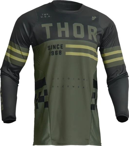 Tricou Thor Pulse Combat Green L, 1, nordicamoto.ro