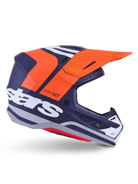 Cască Alpinestars SM7 Core Blue-2