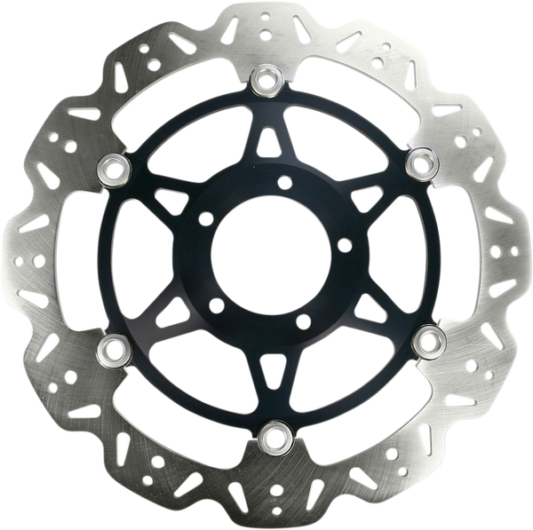 Vr Series Vee-rotor Black, Stainless Steel, 1, nordicamoto.ro