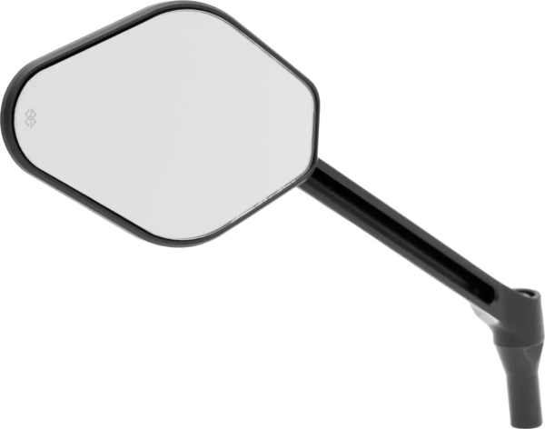 Adjustable Mirror Long Stem 18 Cm Black Edition Black , 2, nordicamoto.ro