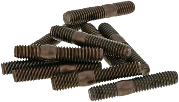 Exhaust Stud Bolts Black, 2, nordicamoto.ro