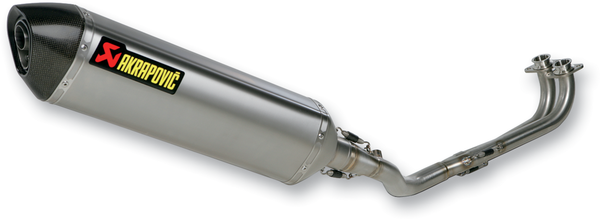 Racing Line Complete Scooter Exhaust Silver-0