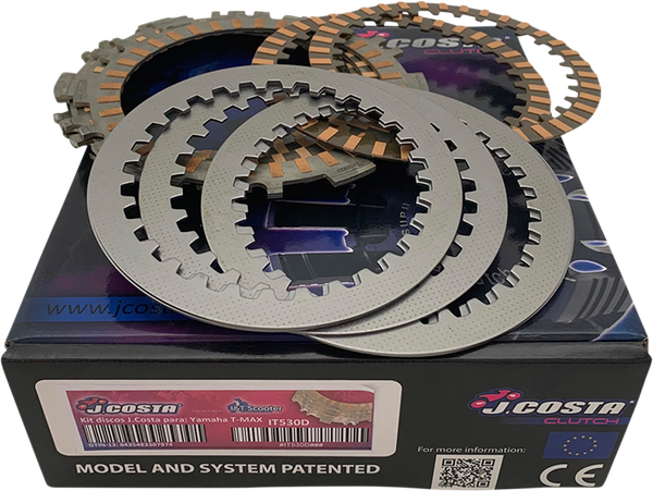 Clutch Plates Gray, 3, nordicamoto.ro