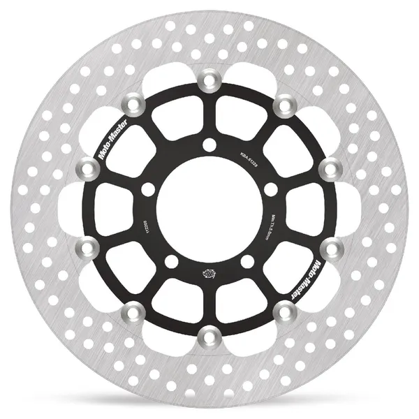Halo Series Floating Rotor Black, Stainless Steel
