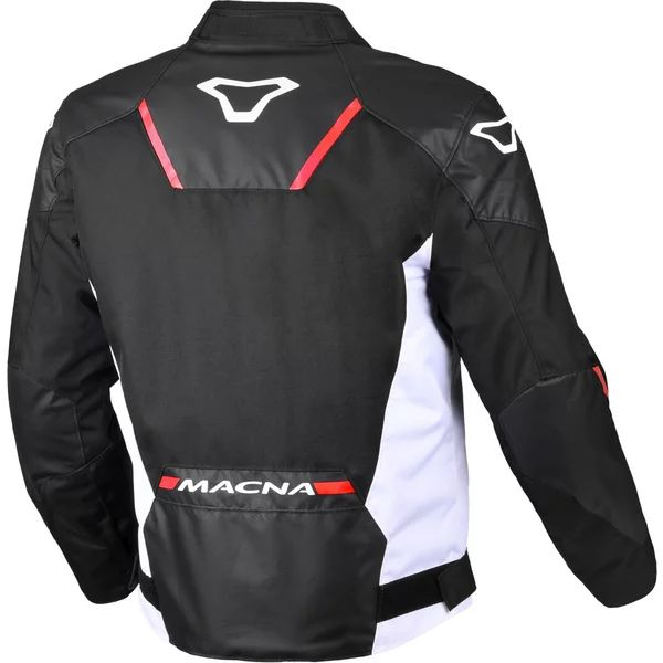 Geaca textil impermeabila MACNA TAZAR 2.0 XS Negru/Rosu, 8, nordicamoto.ro