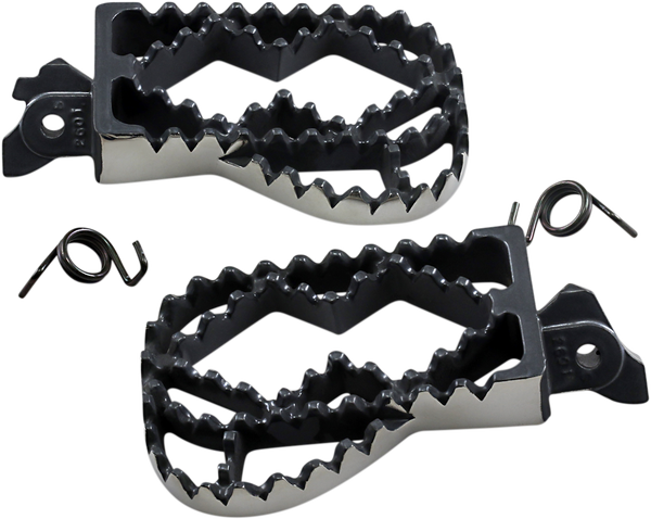 Adventure Series Footpegs Black, 1, nordicamoto.ro