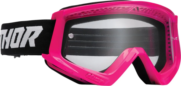 Ochelari Thor Combat Racer Black/Fluorescent Pink