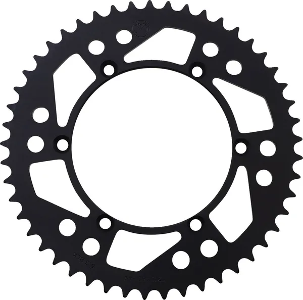MOOSE RACING Rear Aluminum Sprocket Black -0